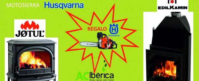 Promoción estufas y chimeneas de leña