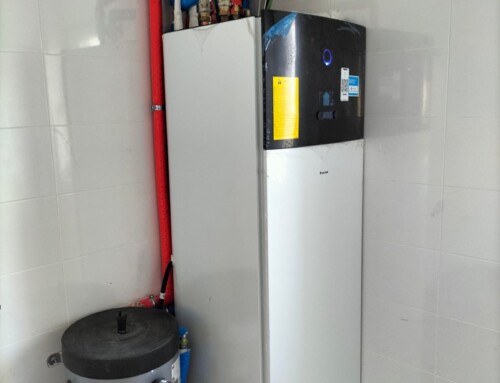 Aerotermia Daikin con instalación unidad exterior e interior