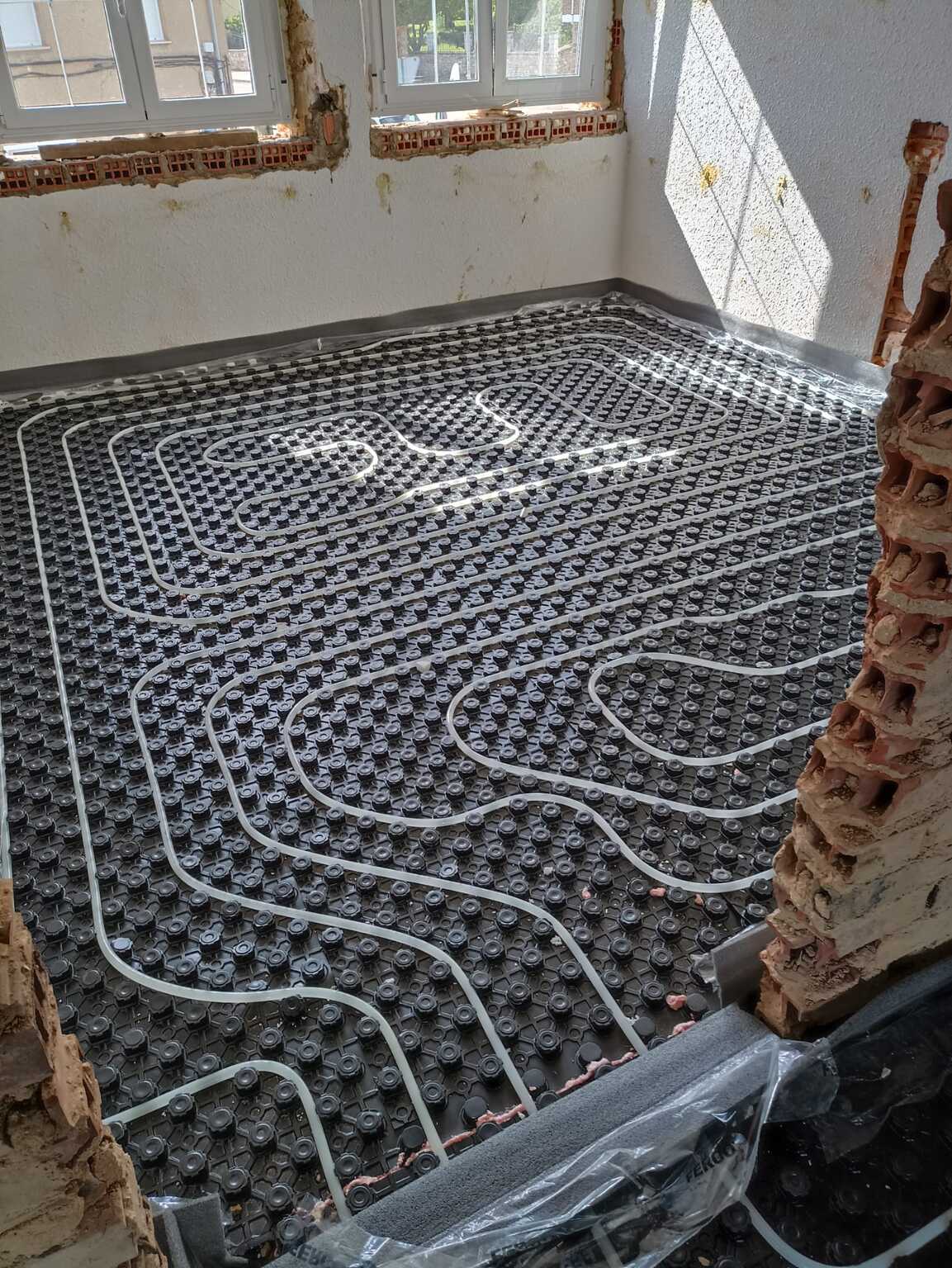 Aerotermia Daikin y suelo radiante Variotherm