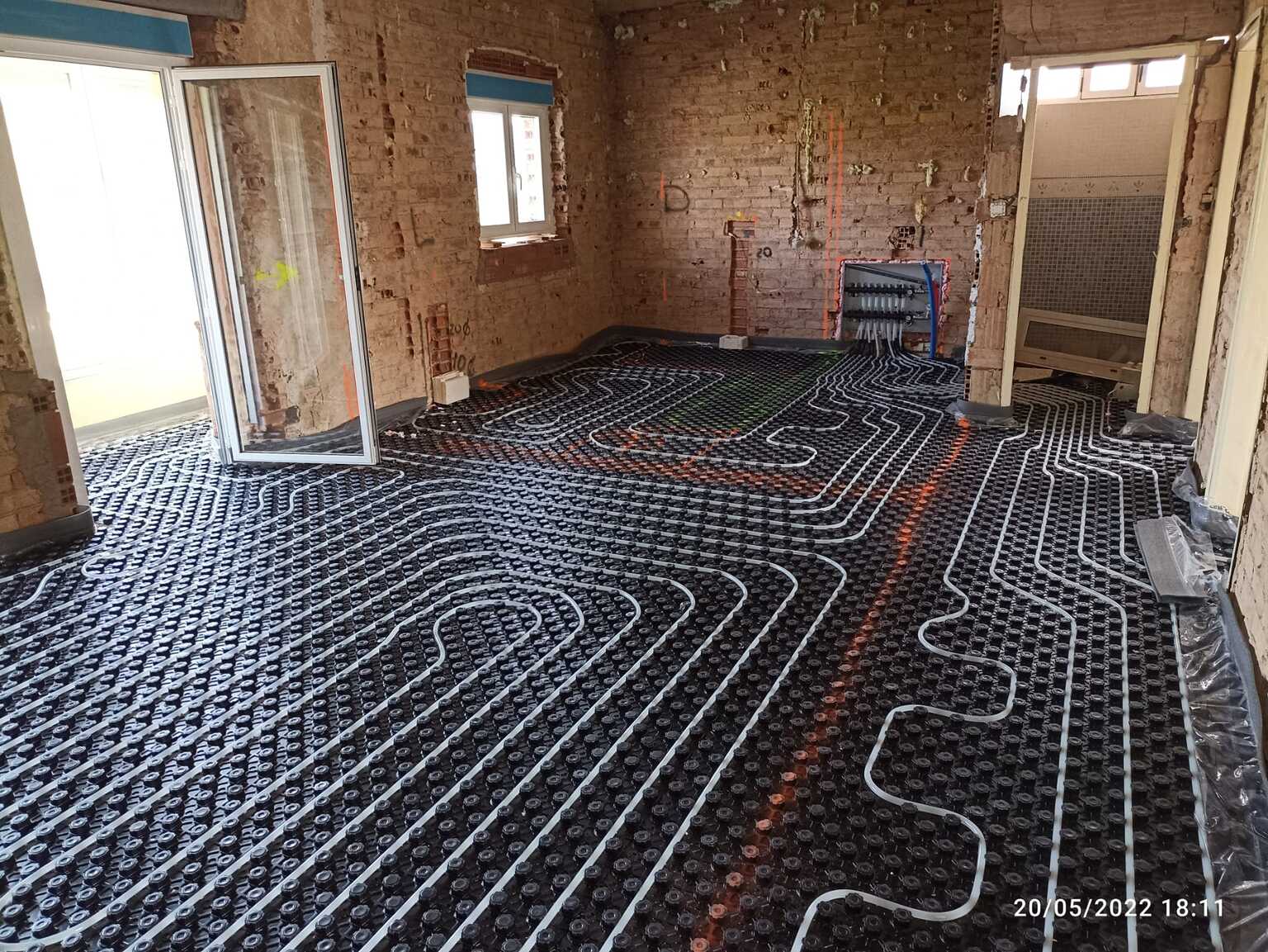 Aerotermia Daikin y suelo radiante Variotherm