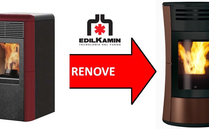 Renovar estufas de pellet